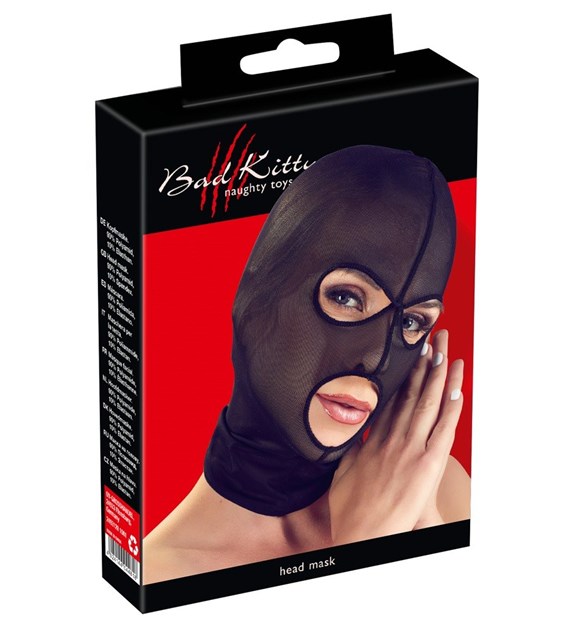 Head Mask Bad Kitty
