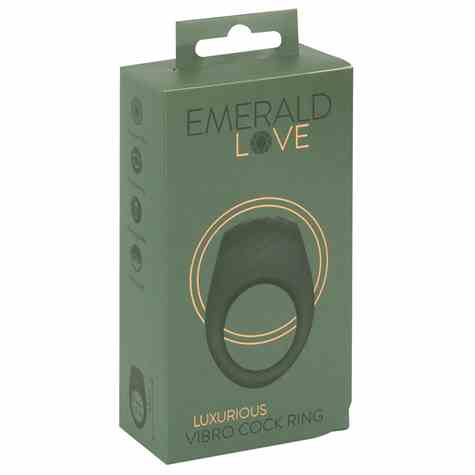 Luxurious Cock Ring Emerald Love