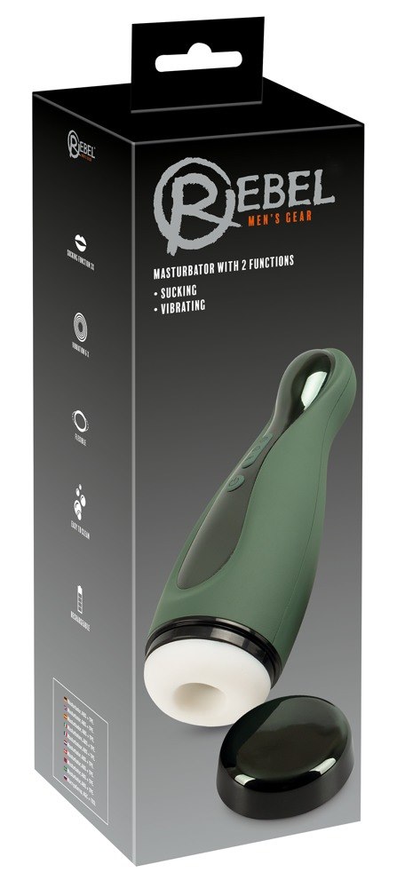 MASTURBATOR WITH 2 FUNCTIONS