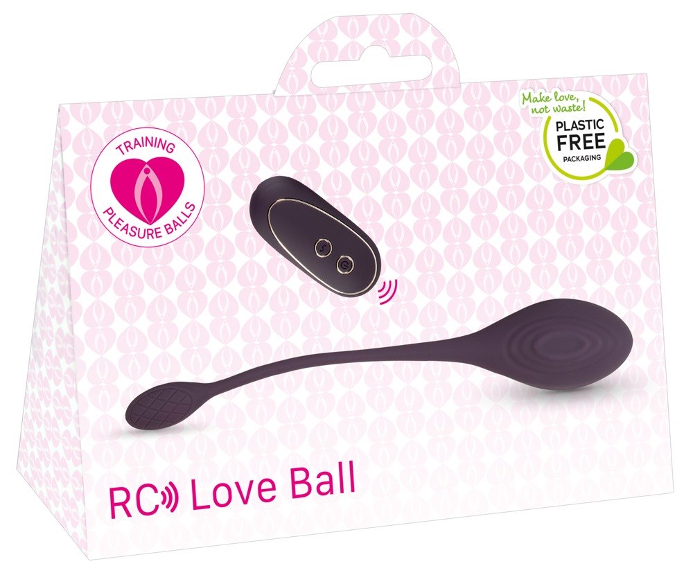 RC SINGLE VIBRATING LOVE BALL