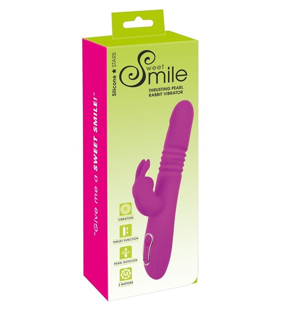 THRUSTING PEARL RABBIT VIBRATOR