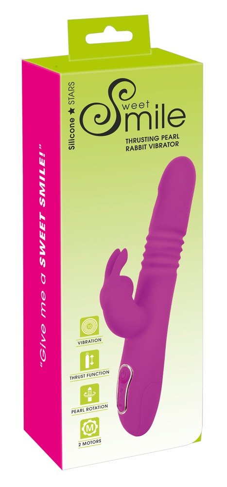 THRUSTING PEARL RABBIT VIBRATOR
