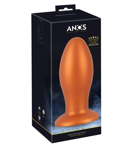 SOFT BUTT PLUG WITH SUCTION CUP