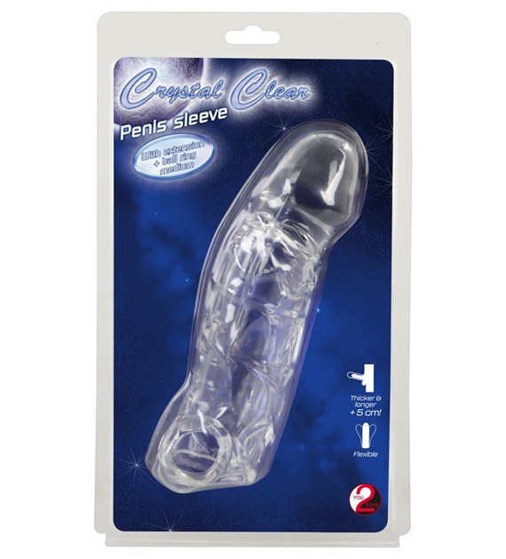 PENIS SLEEVE WITH EXTENSION + BALL RING