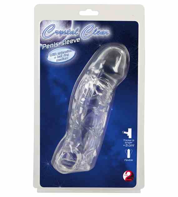 PENIS SLEEVE WITH EXTENSION + BALL RING