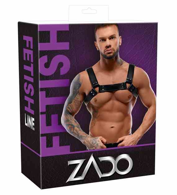 UPRZĄŻ PIERSIOWA LEATHER CHEST HARNESS