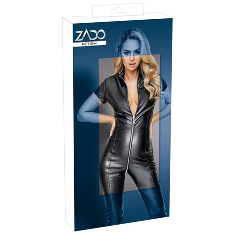 LEATHER JUMPSUIT
