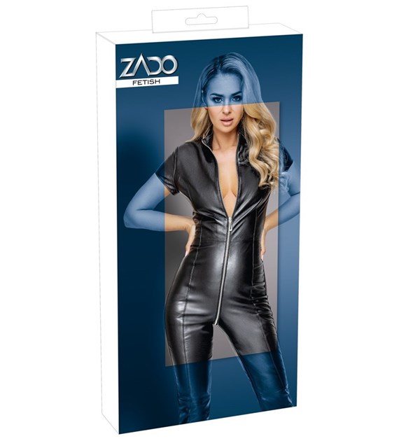 LEATHER JUMPSUIT