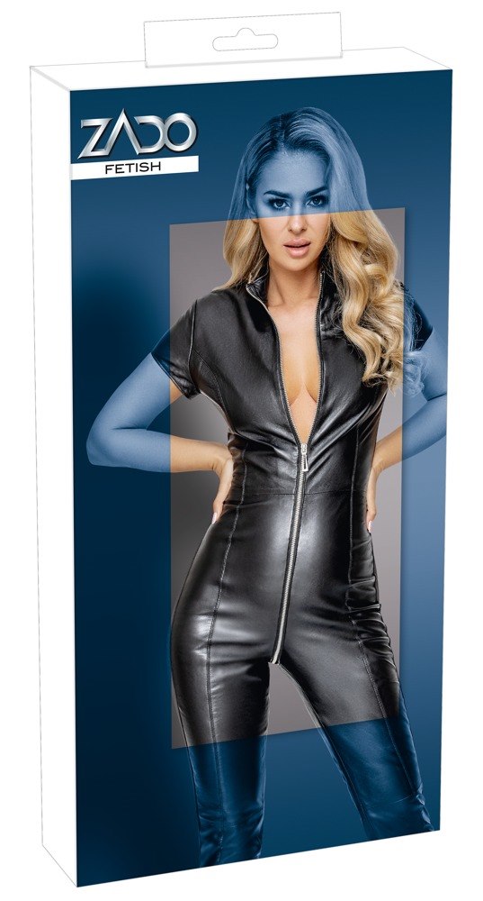 LEATHER JUMPSUIT