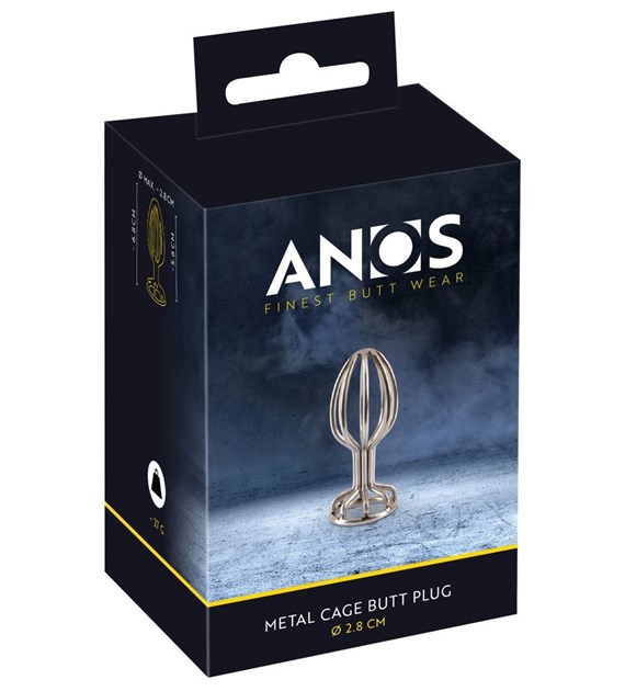 METAL CAGE BUTT PLUG