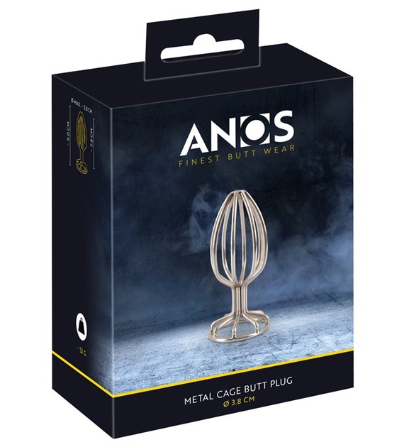 METAL CAGE BUTT PLUG