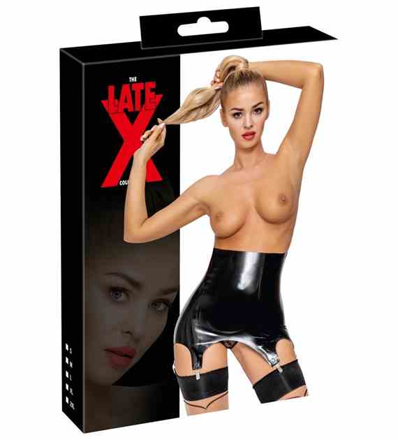 LATEX SUSPENDER BELT