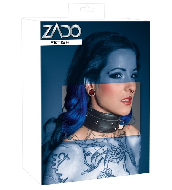 OBROŻA LEATHER COLLAR L/XL