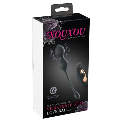 XOUXOU RC E-STIM LOVE BALLS
