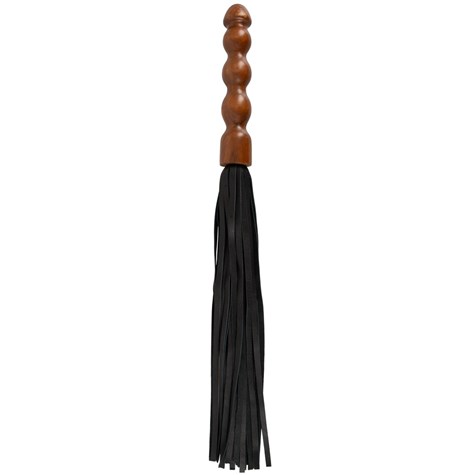 LEATHER FLOGGER WOOD