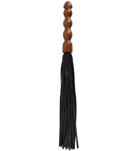 LEATHER FLOGGER WOOD
