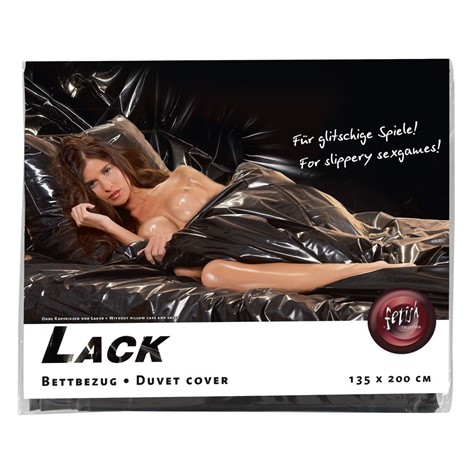 BIELIZNA BDSM VINYL DUVET COVER BLACK