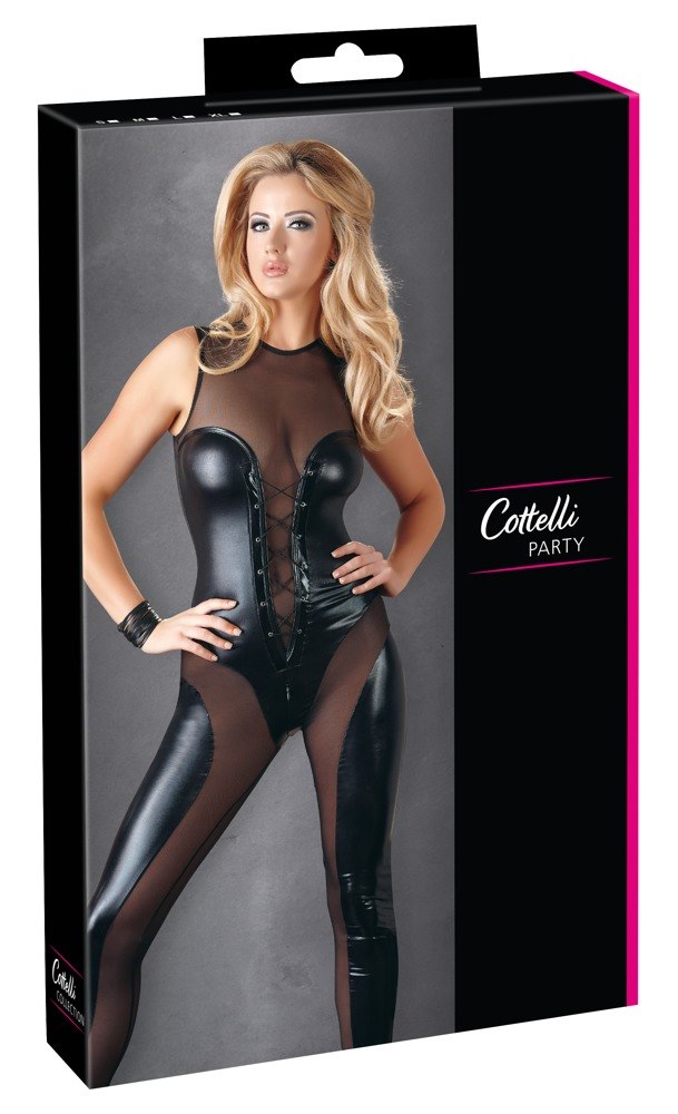 JUMPSUIT WETLOOK M