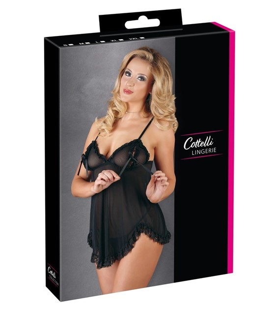 KOSZULKA BABYDOLL RUFFLES S