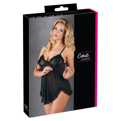 KOSZULKA BABYDOLL RUFFLES 2XL