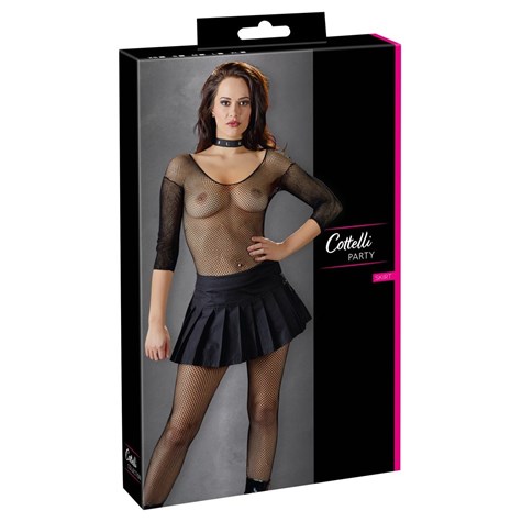 PLEATED MINI SKIRT S