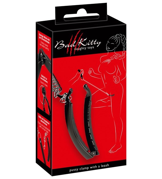PUSSY CLAMP WITH A LEASH