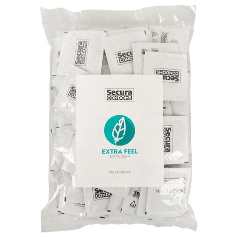 SECURA EXTRA FEEL 100PCS BAG