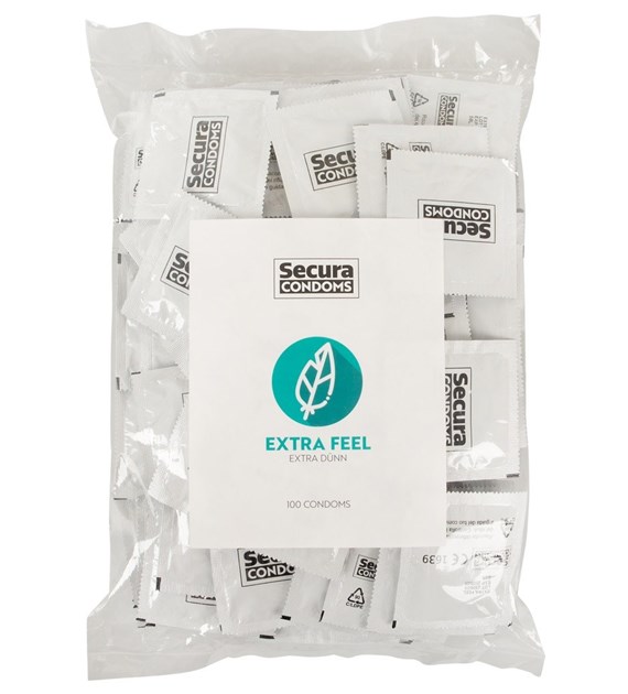 SECURA EXTRA FEEL 100PCS BAG
