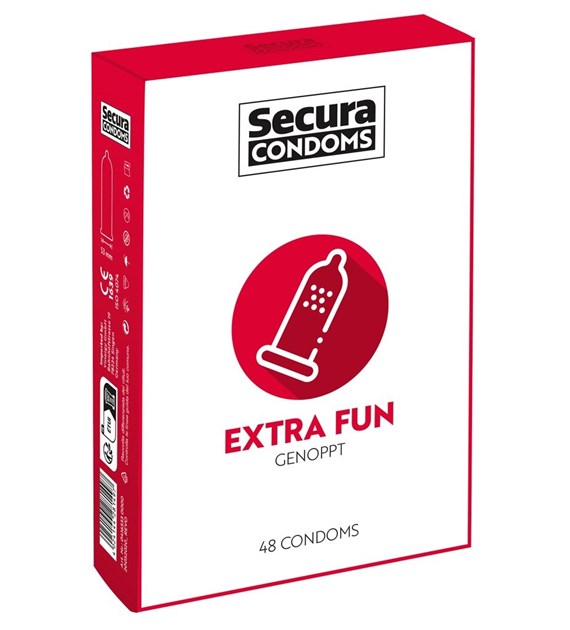 SECURA EXTRA FUN 48PCS BOX