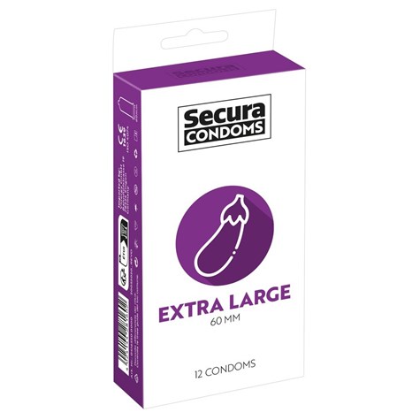 SECURA EXTRA LARGE 12PCS BOX