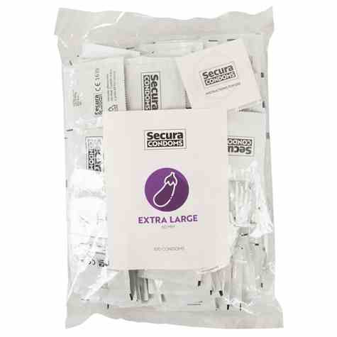 SECURA EXTRA LARGE100PCS BAG