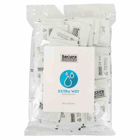 SECURA EXTRA WET 100PCS BAG