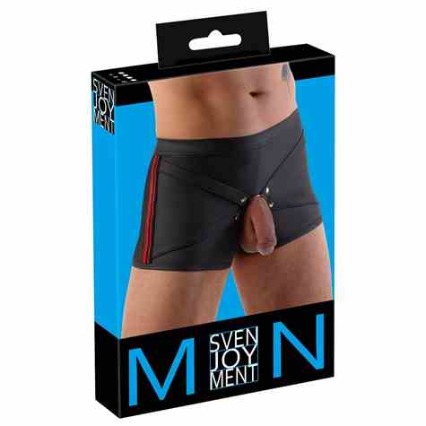 MAJTKI M. PANTS BLACK/RED XL