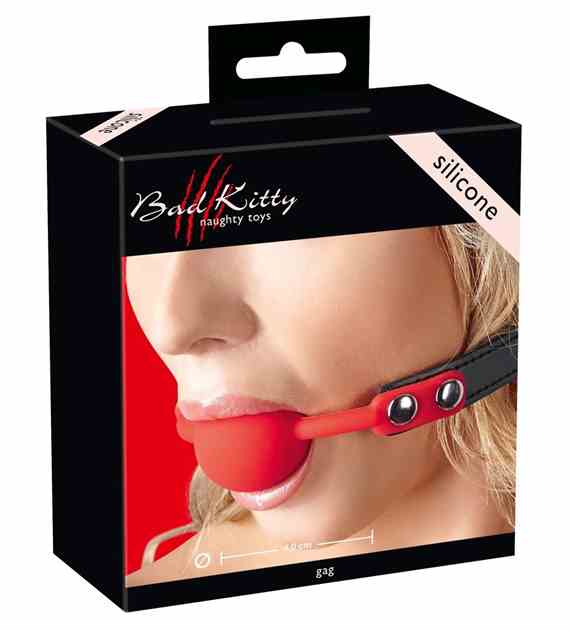 KNEBEL RED GAG SILICONE