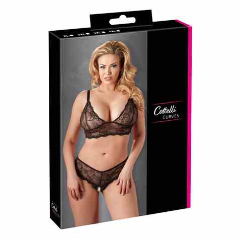 ZESTAW BRA AND G-STRING 4XL