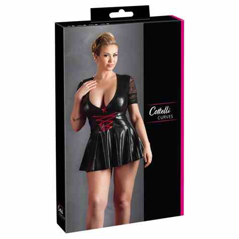 SUKIENKA DRESS WITH RED PART 3XL