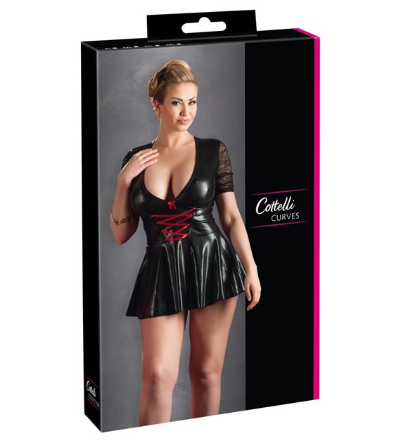 SUKIENKA DRESS WITH RED PART 3XL