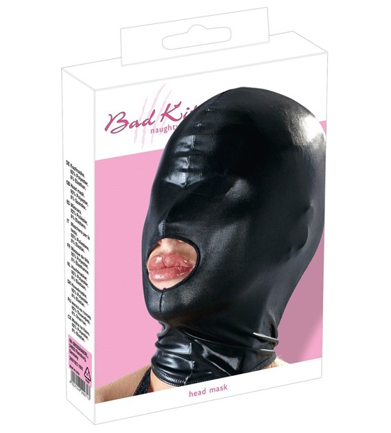 LINGERIE BDSM MASK BLACK