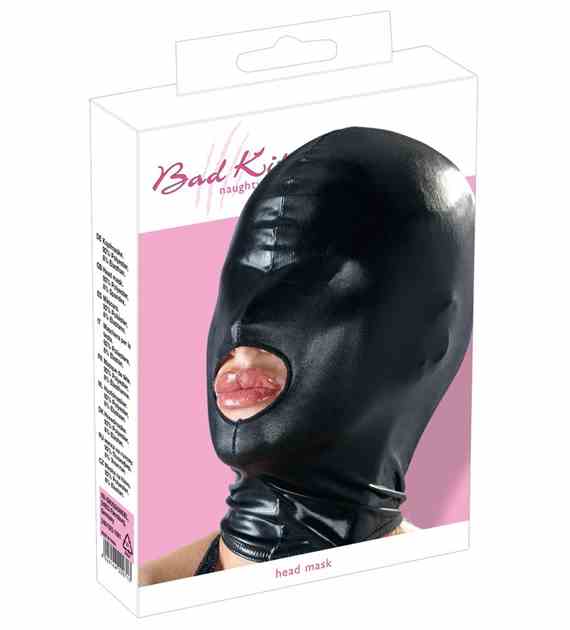 BIELIZNA BDSM MASK BLACK