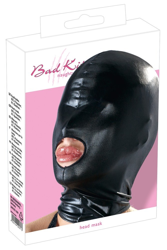 LINGERIE BDSM MASK BLACK