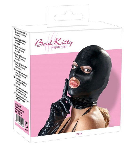 BIELIZNA BDSM MASK BLACK