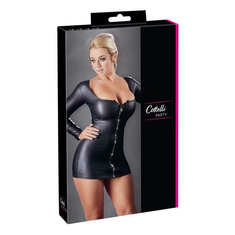 DRESS WITH A SPARKLY ZIP S