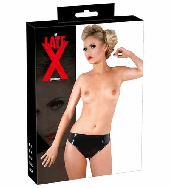 MAJTKI LATEX BRIEFS BLACK 2XL