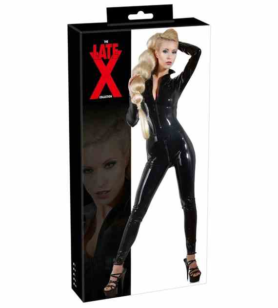 BIELIZNA BDSM LATEX CATSUIT BLACK S