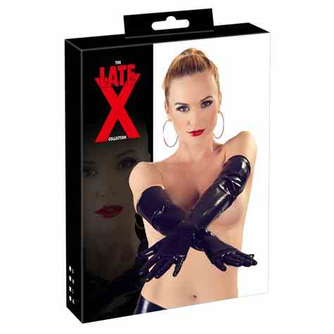 RĘKAWICZKI LATEX GLOVES L