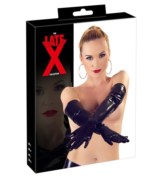 RĘKAWICZKI LATEX GLOVES L