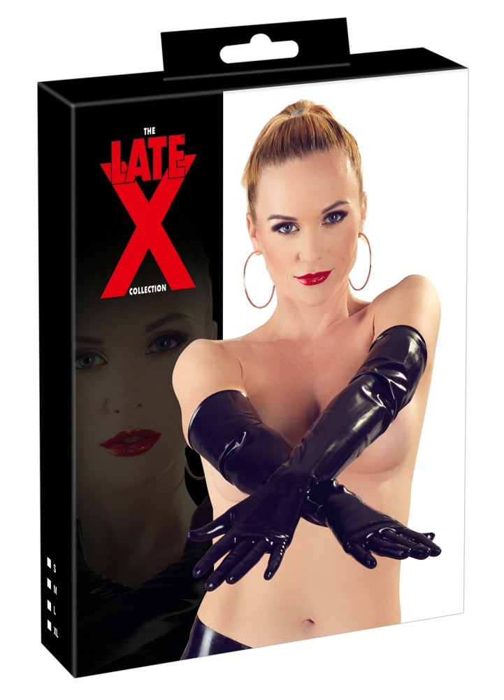 RĘKAWICZKI LATEX GLOVES XL