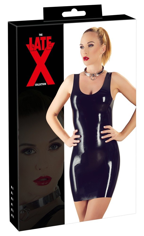 LATEX MINI DRESS 2XL