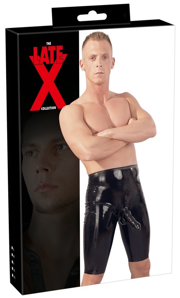 MEN'S LATEX CYCLING SHORTS L