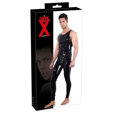 MEN'S LATEX JUMPSUIT XL